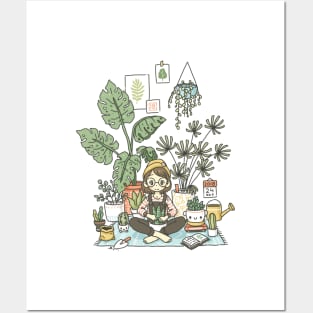 Plant Lady Posters and Art